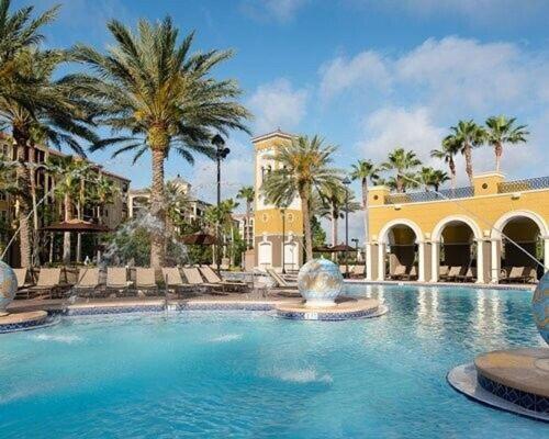 Hilton Grand Vacations Club Tuscany Village Orlando Lake Buena Vista Exterior photo